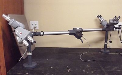 American Optical Model 1115 With Teaching Heads~(6)Eye Pieces 10x W.F.~SR101y