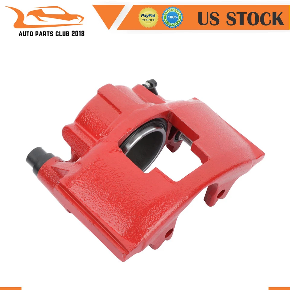 Pinzas de freno derecho rojas para GMC C1500 Suburban C2500 K1500 K2500 Safari delanteras Foto 4 de 4