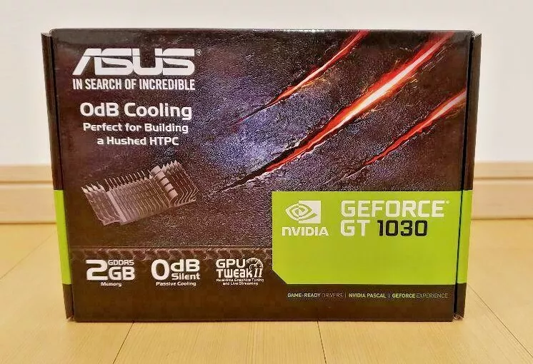 ASUS GeForce GT1030 2GB GDDR5 GT1030-SL-2G-BRK PCI-E Video Card Low Profile  HDMI