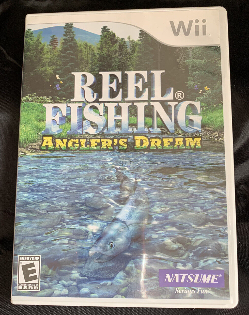 Reel Fishing Angler's Dream Nintendo Wii Game With Manual Very