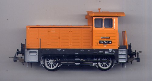 2achsige Diesellok BR 102 148-4 der DR für H0 (H0-1014) | Zustand: Neu
