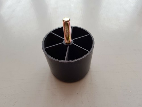 Original SMEG C7GPX8 Range Oven Stabilisierender Beinfuß in Schwarz