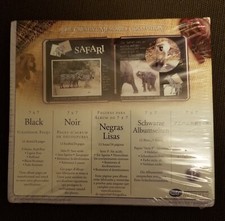 Creative Memories Black 7" x 7" Refill Pages 12 Sheets "Old Style" Sealed NOS