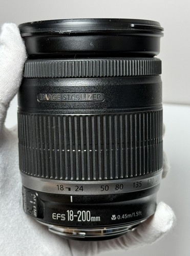 Canon EF-S 18-200mm f/3.5-5.6 IS Wide Angle Zoom AF Lens - Picture 5 of 7