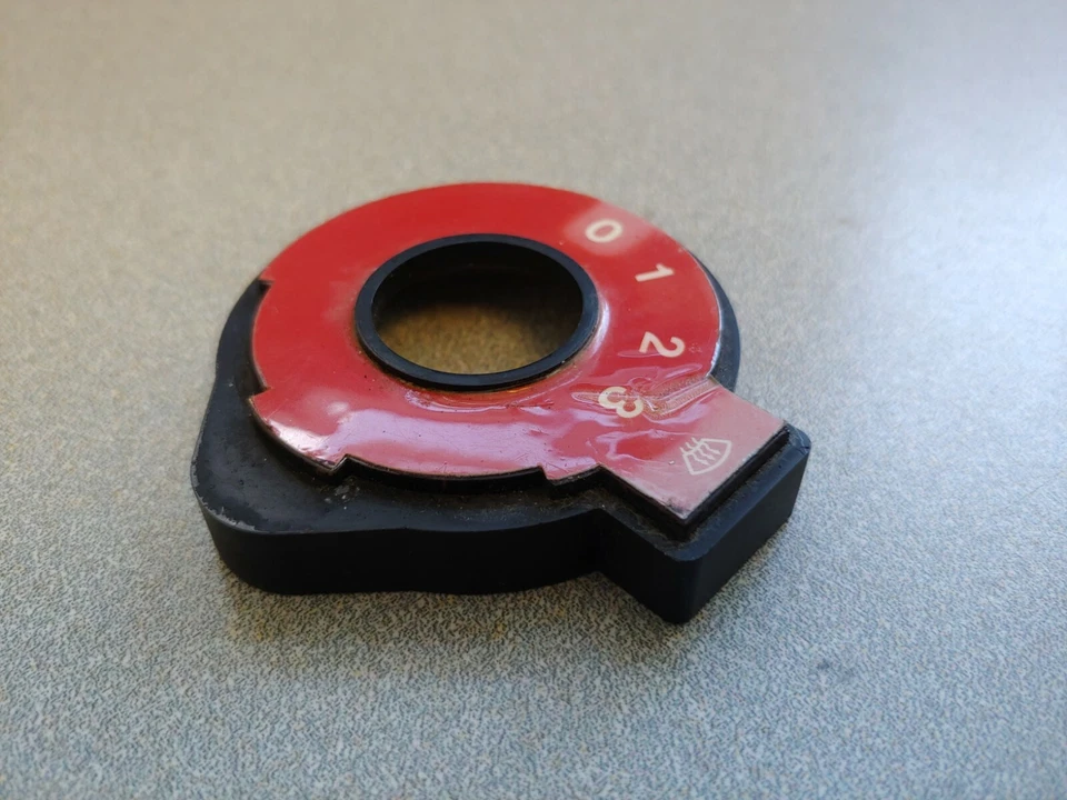 USED ORIGINAL GENUINE PORSCHE 911 930 HEAT CONTROL BOX DIAL INDICATOR RING NLA 4 - Изображение 3 из 4