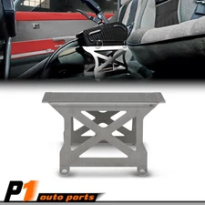 Heavy Duty 5" Tall Tunnel Mount Pedestal Stand FOR B&M Hurst TCI Shifter Silver