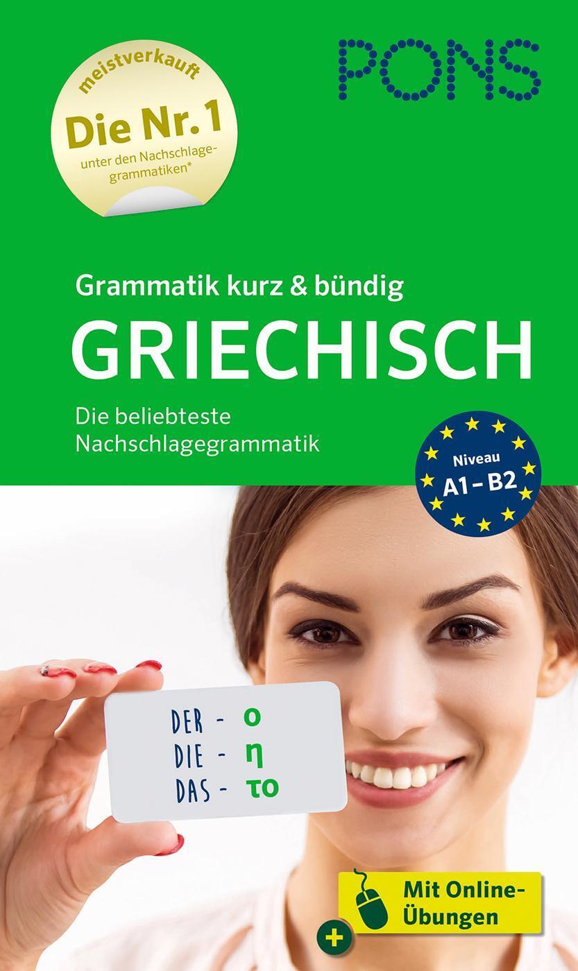 Thumbnail - Pons Grammatik Kurz & Bündig Griechisch | Taschenbuch | 94 S. |