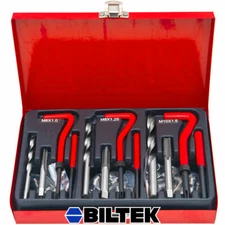 New Professional 89Pc Helicoil Thread/Rethread Repair Kit/Set M6 M8 M10 Metric