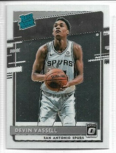 2020-21 Panini Donruss Optic Devin Vassell RC Base Card # 161