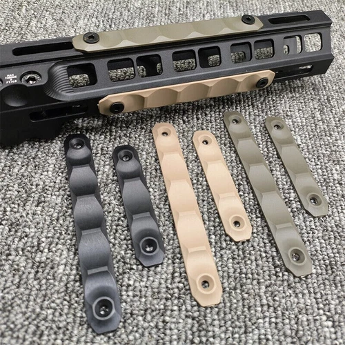4 Stück Nylon MLOCK Schiene Handschutz Abdeckblende für M-loCk System 80/120 mm - Bild 6 von 48