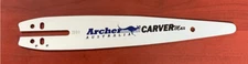 12" Archer Hard Tip Carving Bar Universal Mount fits Stihl Echo WITH 3/8" CHAIN!