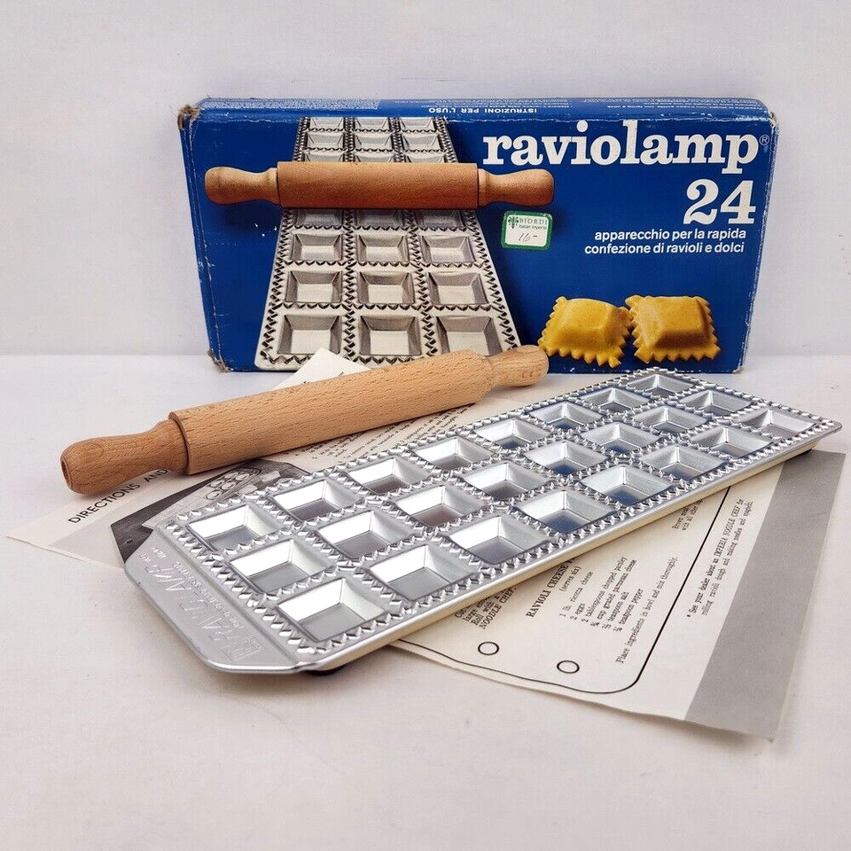 Mini Ravioli 24 Mold Imperia Raviolamp Ravioli Pan Made in Italy Pasta ...