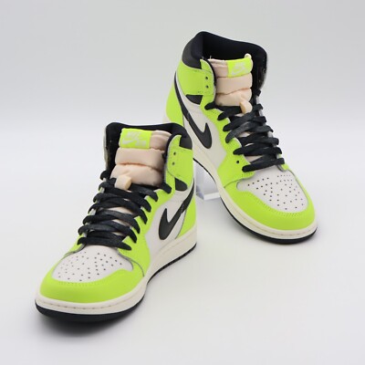 555088-702 Nike Air Jordan 1 High OG Volt Visionaire Vivid