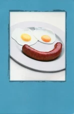 Funny LOVE or FRIENDSHIP Card, Happy Breakfast by American Greetings + Envelope