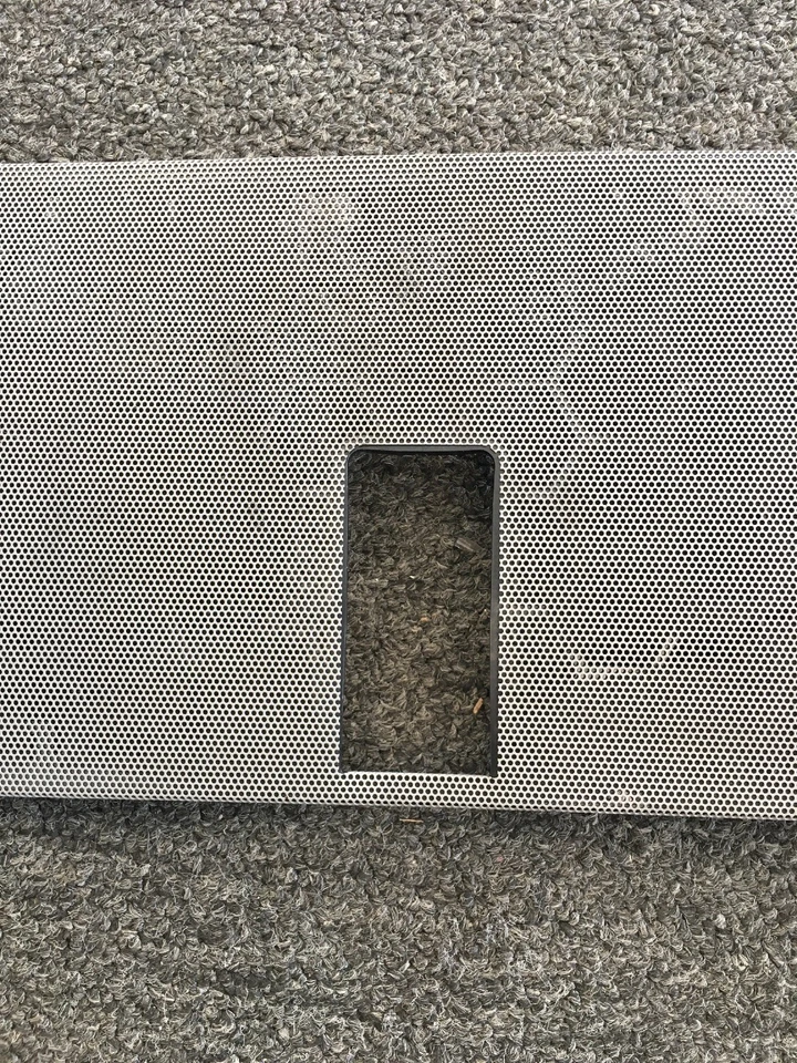 Audi A4 Quattro 2002-2005 cubierta trasera paquete estante altavoz rejilla 8E5035405 OEM Foto 3 de 4