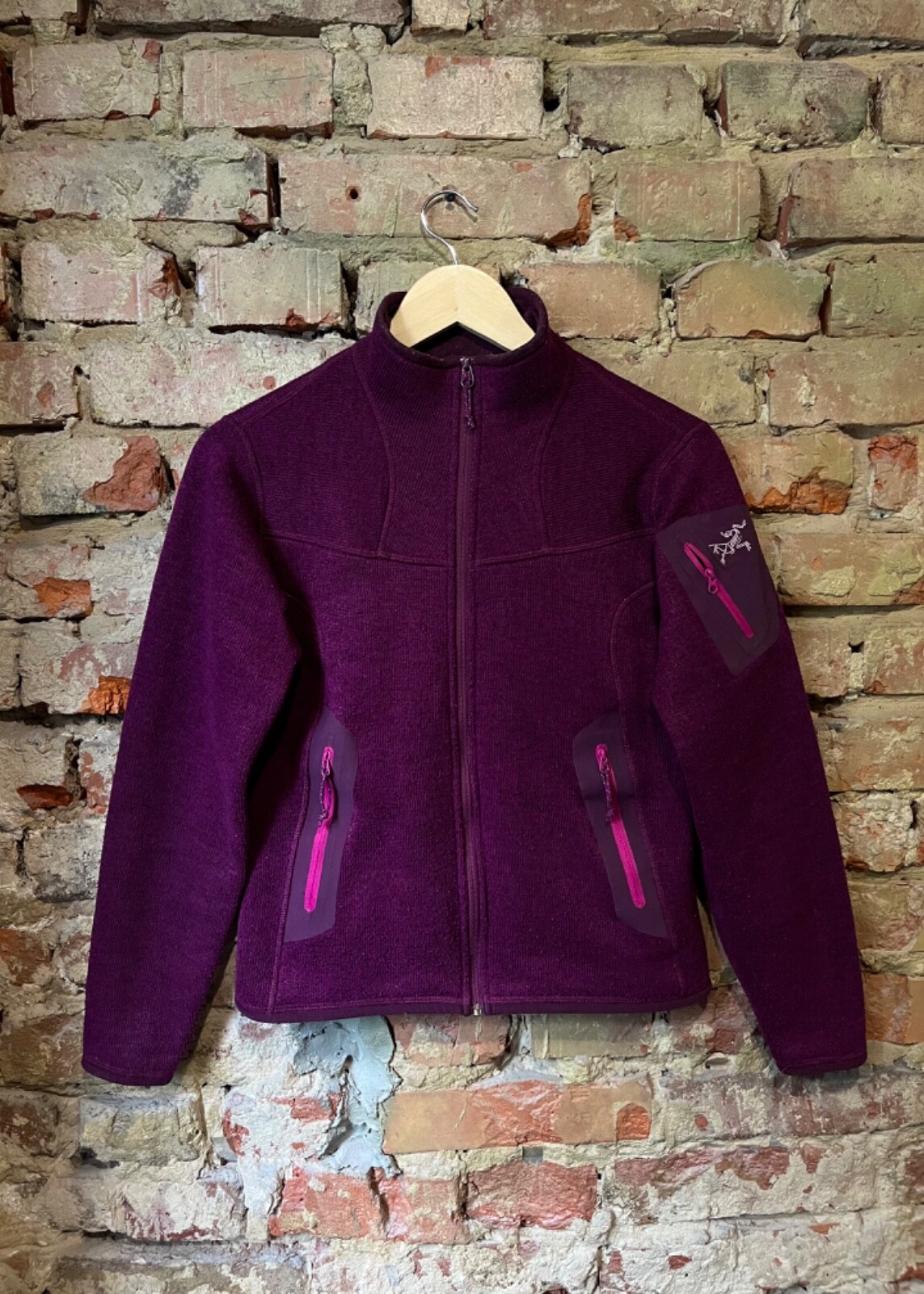 ARC'TERYX Arcteryx Pile Donna Zip Polartec Taglia S