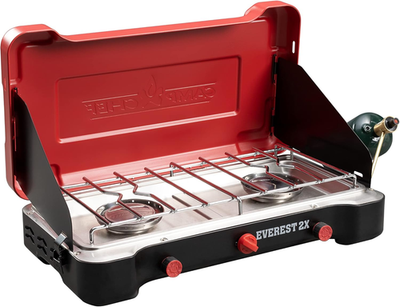 #ad Everest 2X Portable Camping Stove 2 Burners 40000 BTUs Propane Power $325.99