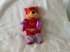 winnie the pooh plush bumble bee super hero