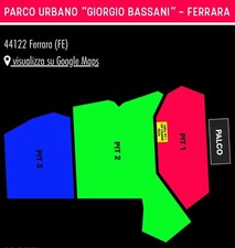 Biglietti Vasco Rossi Ferrara Parco Urbano Bassani 5 Giugno 2026 Settore:PIT 2