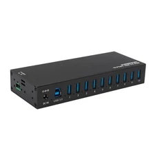 Kingwin KWI-TPHUB10 10 Port USB Hub Metal Mountable ESD Protection