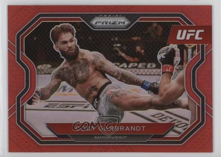 2021 Panini Prizm UFC Red Prizm 150/275 Cody Garbrandt #106 0x4o