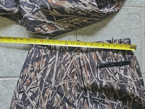 Cabela’s Dry Plus Pants 38 Jacket Mens XL Brush Camo Hunting Vtg 90s Outfit Deer - Picture 7 of 19
