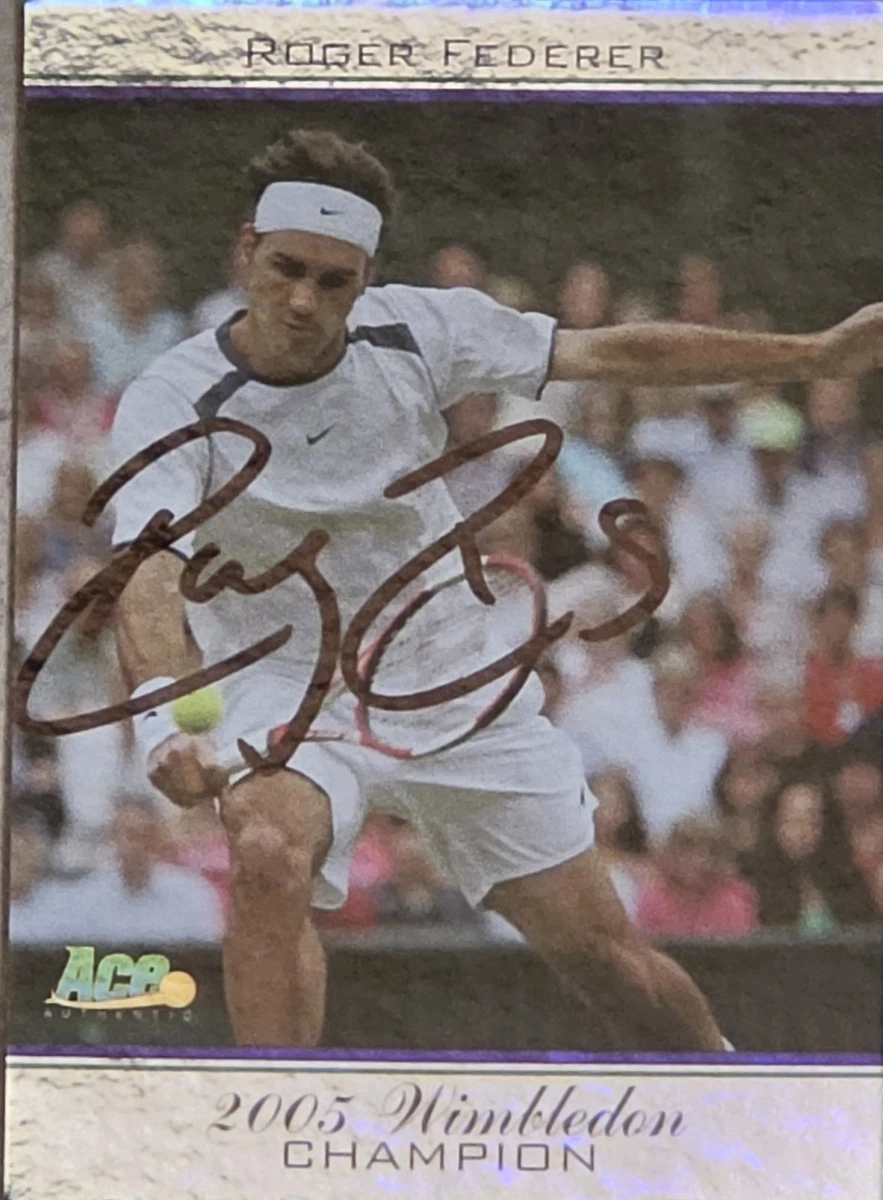 Roger Federer In Tennis Autographed Items for sale | eBay