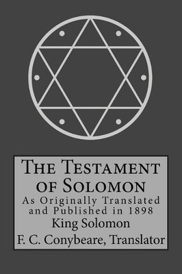 King Solomon The Testament of Solomon (Paperback)