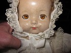1940's? Effanbee Composition Doll with Working Eyes 19" In Christening Outfit — photo 4
