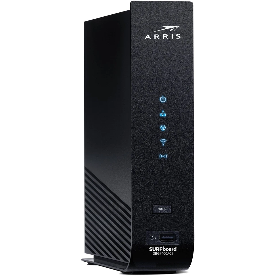 ARRIS SURFboard SBG7400AC2 DOCSIS 3 Cable Modem Router Certified Refurbished - Image 2 of 4