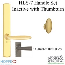 HOPPE HLS7 Handle Set with Verona Lever Non K...