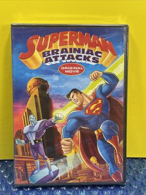 DC Comics Superman Brainiac Attacks DVD Brand New Sealed 