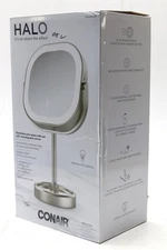 Conair Halo LED Double-Sided 1x/10x Vanity Mirror