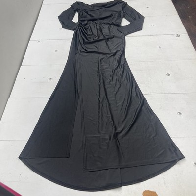 knee length dresses for ladies Coraline Black Long Sleeve Maxi Dress - US 0 main image 1
