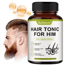 Biotin Vitamin Hair Growth Supplement Fast Regrowth Supports Hair Beard Health