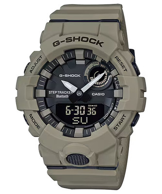 Casio G-Shock GBA800UC-5A Power Trainer Bluetooth Step Tracker Resin Men's Watch