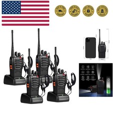 Walkie Talkies Long Range for Adults with Earpieces,16 Channel Walky Talky Re...