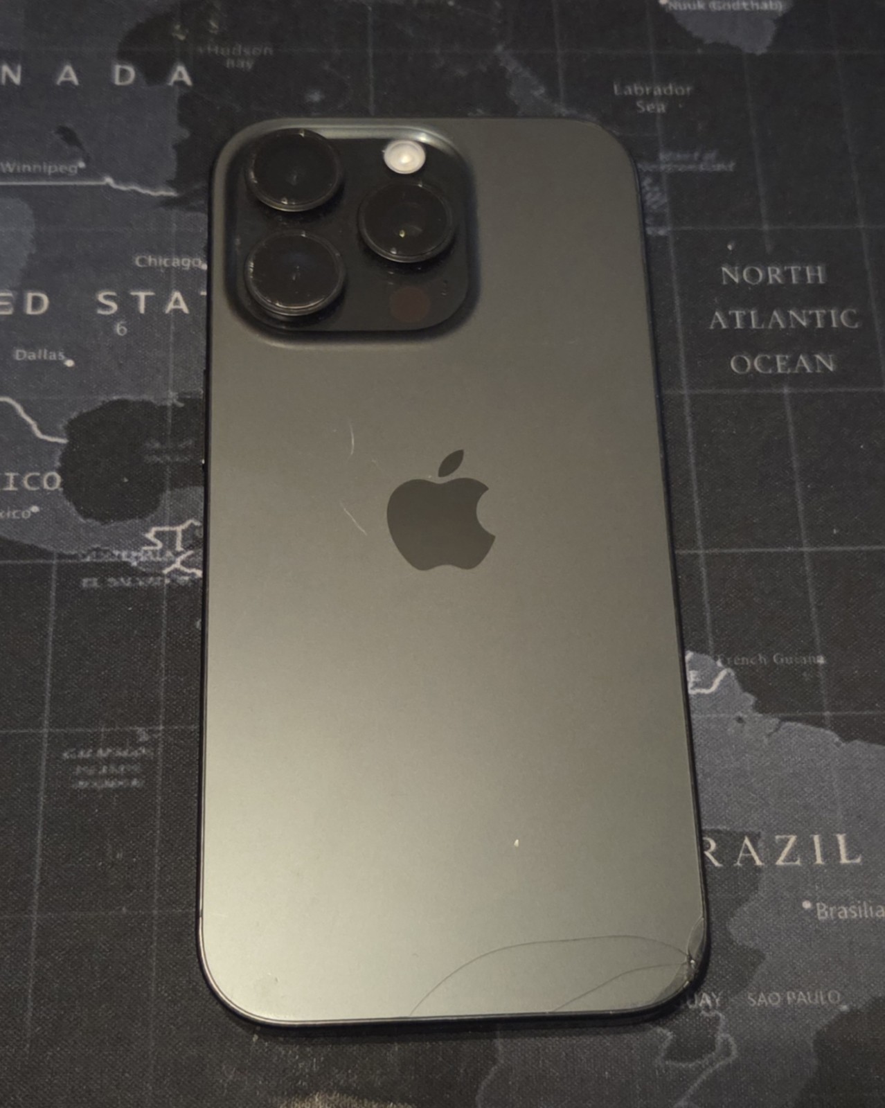 Apple iPhone 16 Pro - 256 GB - Black Titanium PARTS PHONE 208