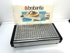 Brabantia Classic Candle Heated Food Warmer Chrome / Black Portable Boxed