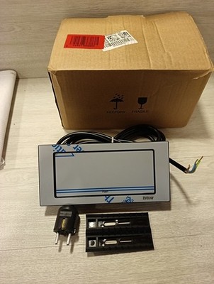 EVOLINE Backflip 2 x Schuko Steckdosen 1 x USB-C Ladegerät matt schwarz - EU STECKER