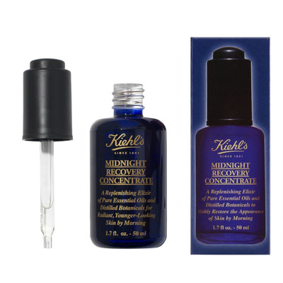 Kiehl's Midnight Recovery Concentrate 50ml 1.7oz Night Face Oil Serum NEW