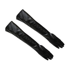 Women Long Elbow Gloves Soft Leather Gloves Fashion Gloves