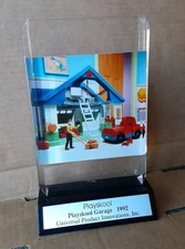 Vintage 1992 PLAYSKOOL GARAGE ACRYLIC LICENSEE AWARD TO UPI Preproduction Toy