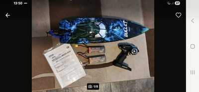 Joysway Bullet V4 Rennboot ARTR 2,4 GHz Brushless Krick 8301V4