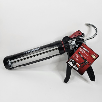 #ad Husky 10 Oz. Heavy Duty High Leverage Drip Free Caulk Gun New $14.95