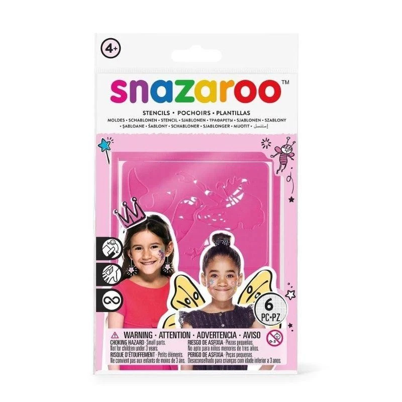 Snazaroo Face Painting Stencils for Children (Pack of 6) - Image 3 of 4