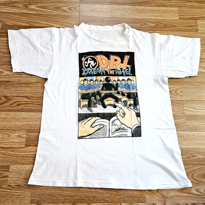 VTG 80s DRI Dirty Rotten Imbeciles Beneath The Wheel Hardcore Punk