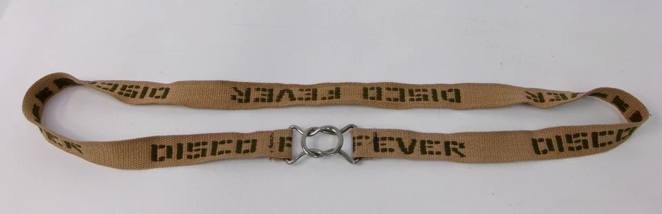 Cinturón de tela unisex Disco Fever vintage Foto 2 de 2