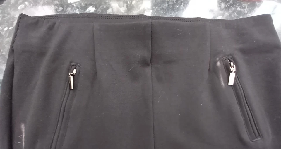 Black jodhpur style legging size 12 new with FREE Roman top used. FREE p+p - Image 2 of 4