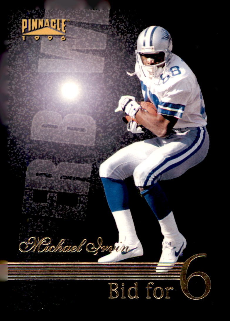 1996 Pinnacle #185 Michael Irvin